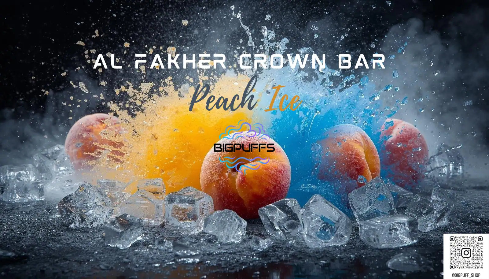 Al Fakher Crown Bar Peach Ice kaufen – Pfirsich Menthol Einweg Vape 8K bis 60K | bigpuff.shop Deutschland