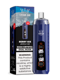 Al Fakher Crown Bar Vape 30K Hypermax Berry Ice flavor