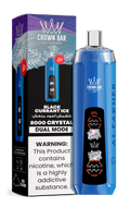 close-up view Al Fakher Crown Bar Vape 30K Hypermax Blackcurrant Ice flavor