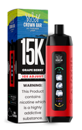 Al Fakher Crown Bar 15K Ice Adjust Grape Berry – Einweg Vape kaufen Deutschland
