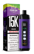 Al Fakher Crown Bar 15K Ice Adjust Grape – Einweg Vape kaufen Deutschland