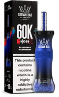Al Fakher Crown Bar E Hose X 60K Blueberry Raspberry – E-Shisha kaufen