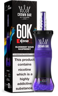 Al Fakher Crown Bar E Hose X 60K Blueberry Sour Raspberry – Mini Hookah kaufen Deutschland