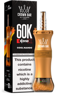 Al Fakher Crown Bar E Hose X 60K Cool Mango – E-Shisha kaufen