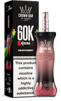 Al Fakher Crown Bar E Hose X 60K Grape Berry – Mini Hookah kaufen