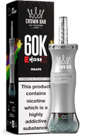 Al Fakher Crown Bar E Hose X 60K Grape – Mini Hookah kaufen
