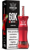 Al Fakher Crown Bar E Hose X 60K Lush Ice – E-Shisha kaufen Deutschland