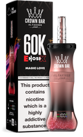 Al Fakher Crown Bar E Hose X 60K Magic Love – Mini Hookah kaufen