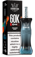 Al Fakher Crown Bar E Hose X 60K Orange Mint – E-Shisha kaufen Deutschland