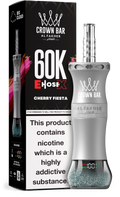 Al Fakher Crown Bar E Hose X 60K Cherry Fiesta – Mini Hookah kaufen