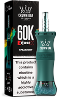 Al Fakher Crown Bar E Hose X 60K Spearmint – Mini Hookah kaufen