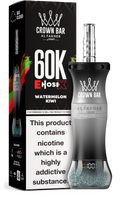 Al Fakher Crown Bar E Hose X 60K Watermelon Kiwi – Mini Hookah kaufen