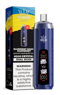 Al Fakher Crown Bar 8K Crystal Dual Mode Blueberry Sour Raspberry – Vape Deutschland