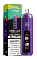 Al Fakher Crown Bar 8K Crystal Dual Mode Grape Mint – Einweg Vape kaufen Deutschland