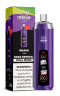 Al Fakher Crown Bar 8K Crystal Dual Mode Grape – Vape kaufen