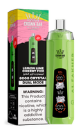 Al Fakher Crown Bar 8K Crystal Dual Mode Lemon Lime Cherry Fizz – Einweg Vape kaufen Deutschland