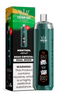 Al Fakher Crown Bar 8K Crystal Dual Mode Menthol – Einweg Vape kaufen Deutschland