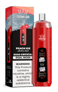 Al Fakher Crown Bar 8K Crystal Dual Mode Peach Ice – Vape kaufen