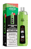 Al Fakher Crown Bar 8K Crystal Dual Mode Watermelon Lime – Vape kaufen Deutschland