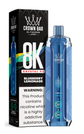 Al Fakher Crown Bar 8K Crystal V2 Blueberry Lemonade kaufen – 8000 Puffs Einweg Vape | bigpuff.shop