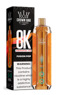 Al Fakher Crown Bar 8K Crystal V2 Fusion Pop kaufen – 8000 Puffs Einweg Vape | bigpuff.shop