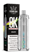 Al Fakher Crown Bar 8K Crystal V2 Grape kaufen – 8000 Züge Einweg Vape | bigpuff.shop