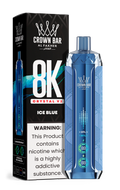 Al Fakher Crown Bar 8K Crystal V2 Ice Blue kaufen – 8000 Puffs Einweg Vape | bigpuff.shop

