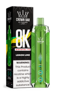 Al Fakher Crown Bar 8K Crystal V2 Lemon Lime kaufen – 8000 Puffs Einweg Vape | bigpuff.shop