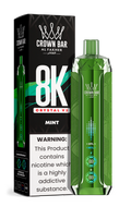 Al Fakher Crown Bar 8K Crystal V2 Mint kaufen – 8000 Züge Einweg Vape | bigpuff.shop

