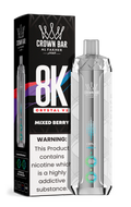 Al Fakher Crown Bar 8K Crystal V2 Mixed Berry kaufen – 8000 Züge Einweg Vape | bigpuff.shop