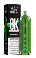 Al Fakher Crown Bar 8K Crystal V2 Spearmint kaufen – 8000 Züge Einweg Vape | bigpuff.shop