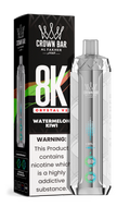 Al Fakher Crown Bar 8K Crystal V2 Watermelon Kiwi kaufen – 8000 Züge Einweg Vape | bigpuff.shop