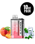 Al Fakher Crown Bar 9000 Crystal Peach Ice – 10er Pack - Vape kaufen Deutschland