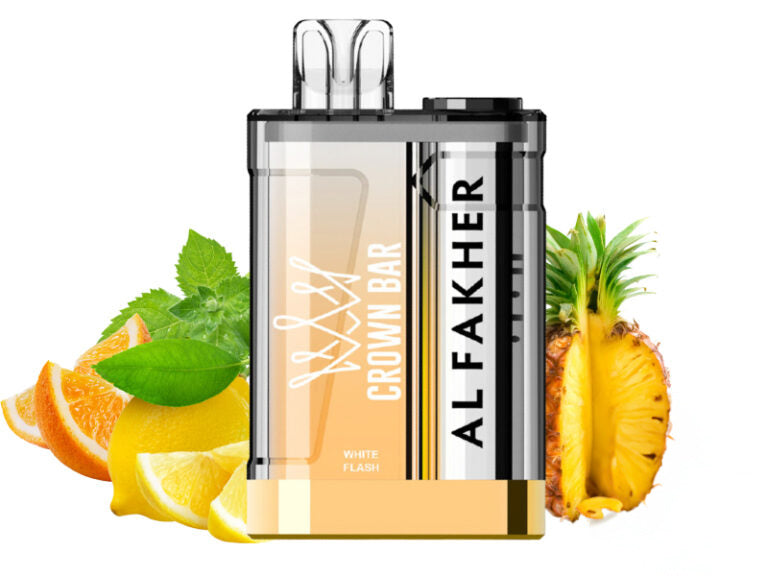 Al Fakher Crown Bar 9000 Crystal White Flash– Vape kaufen Deutschland